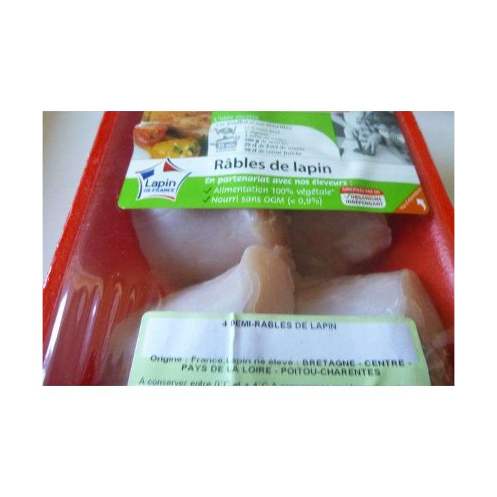 RABLES DE LAPIN 600 GR ENV
