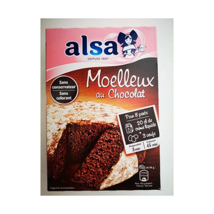 MOELLEUX CHOCOLAT ALSA 435 GRS 