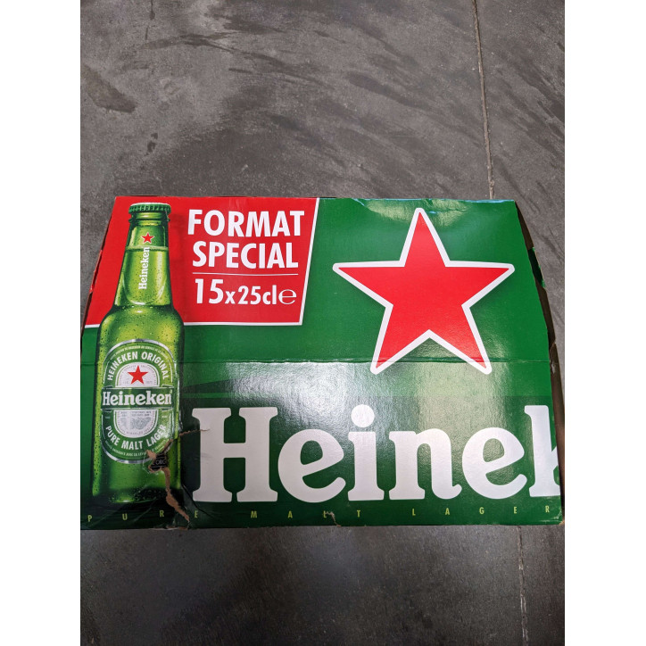 HEINEKEN 15 X 25 CL  