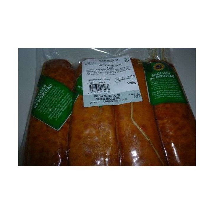 SAUCISSES DE MORTEAU 1.5 KG ENV