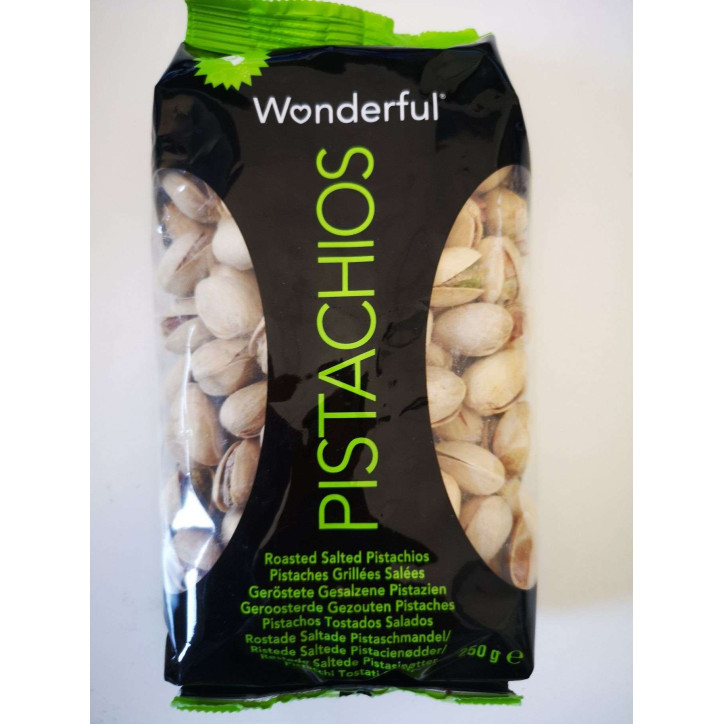 PISTACHES WONDERFUL 250 GRS 
