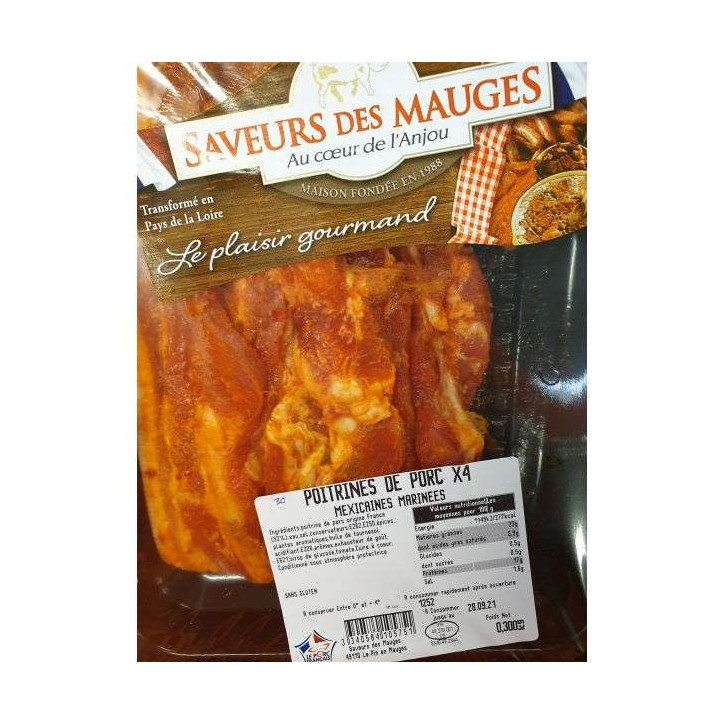 POITRINES MEXICAINES X4 300G
