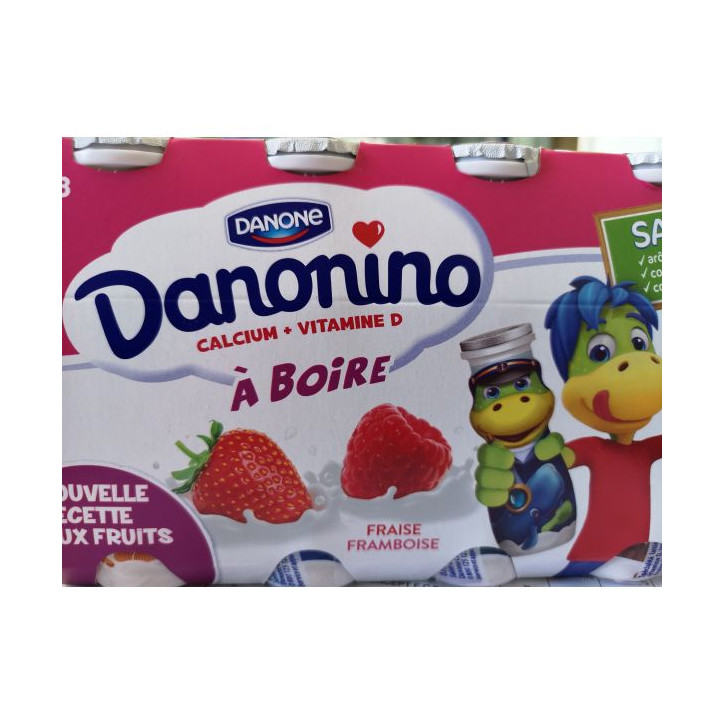 DANONINO A BOIRE X 8 FRAISE FRAMB 800GRS 