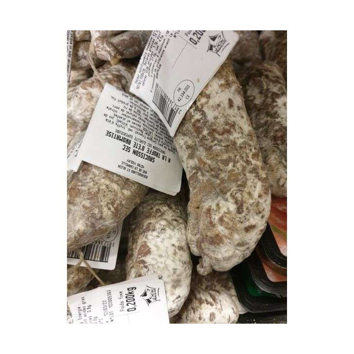 SAUCISSON SEC A LA TRUFFE 180GR
