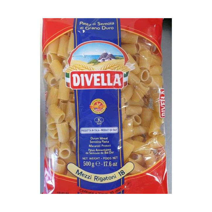 MEZZI RIGATONI 500G