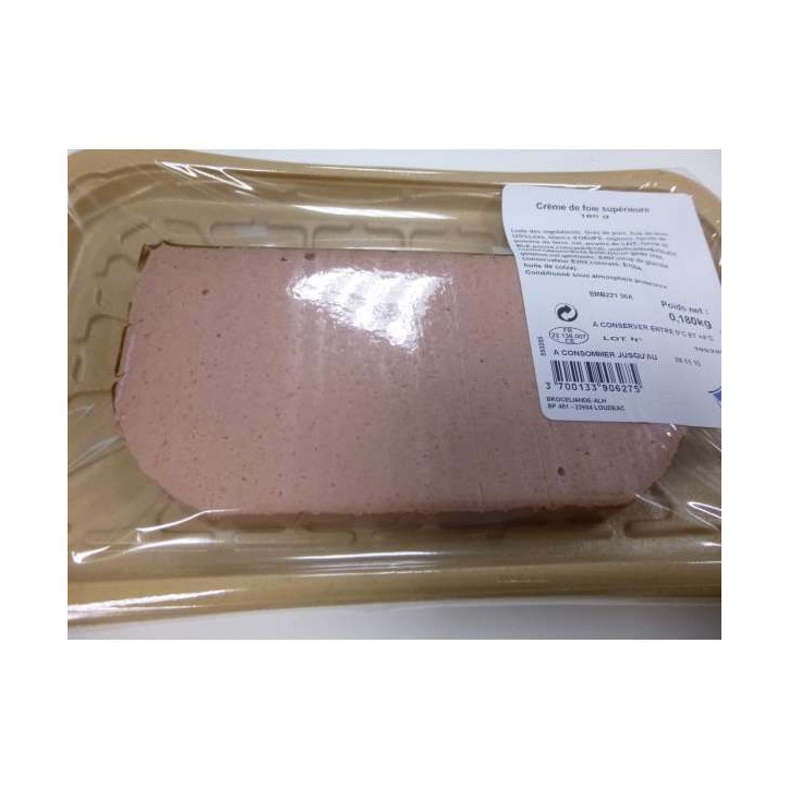 CREME DE FOIE SUPERIEURE 180 G