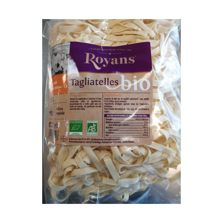 TAGLIATELLE BIO ROYANS 1KG