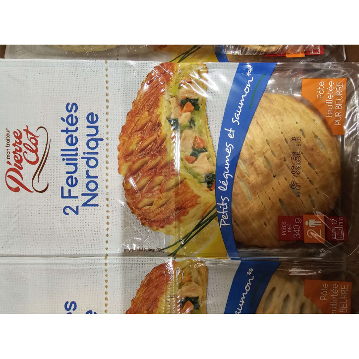 FEUILLETE POISSONS 340G