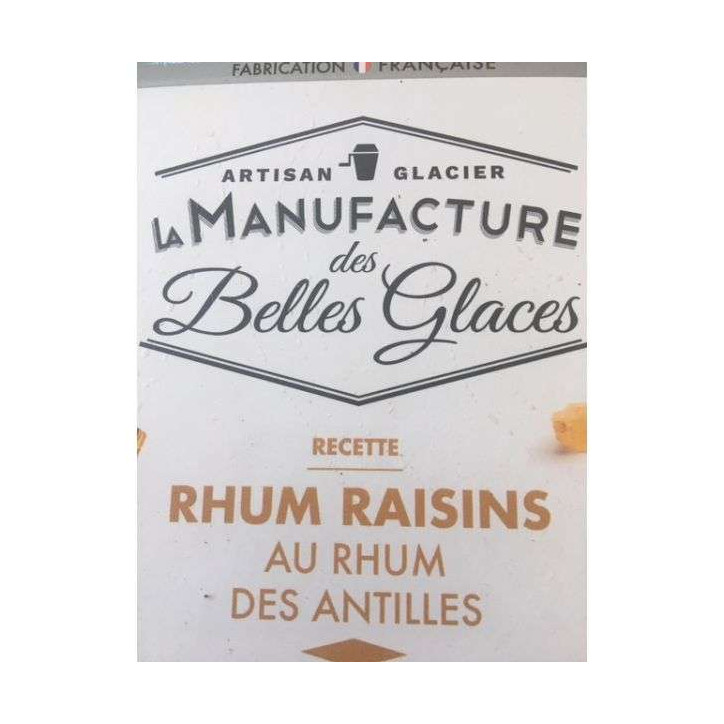 GLACE RHUM RAISINS 750ML