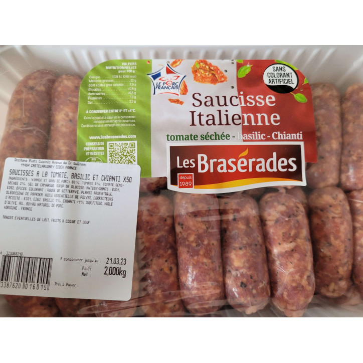 SAUCISSES ITALIENNES 2KG