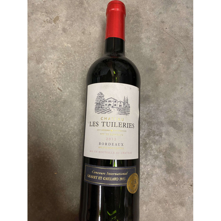 VIN ROUGE BORDEAUX 75 CL