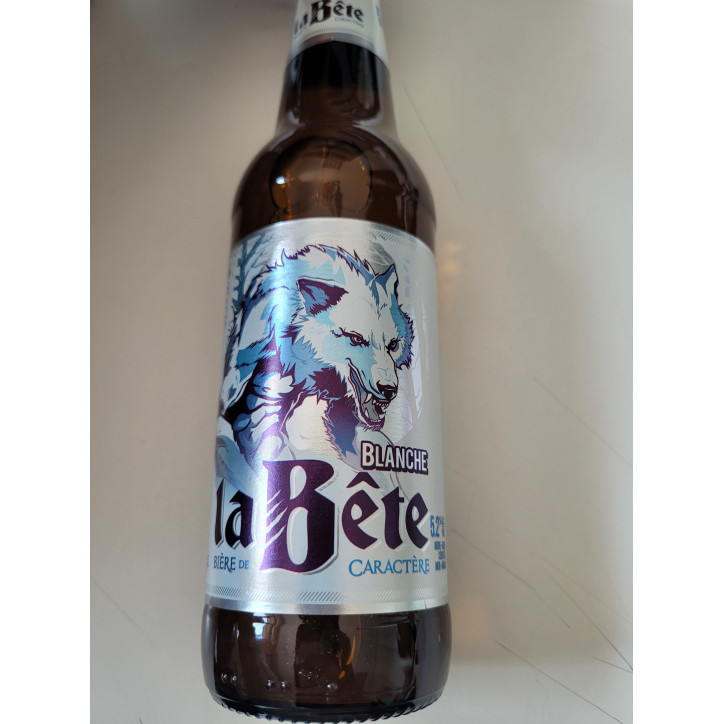 BIERE BLANCHE LA BÊTE 33CL
