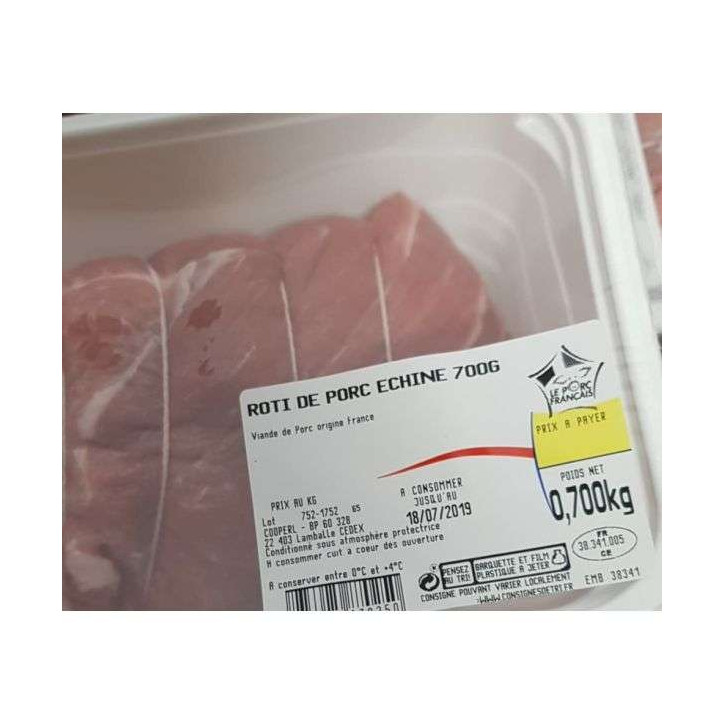 ROTI ECHINE DE PORC 700GRS 