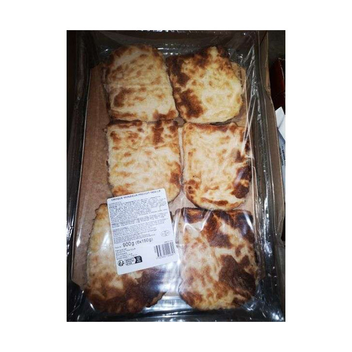 6 CROQUES MONSIEUR PRECUIT 6 X 150 GRS 