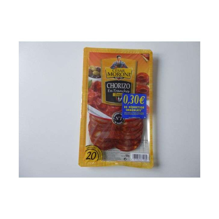 CHORIZO TRANCHE 100 GR