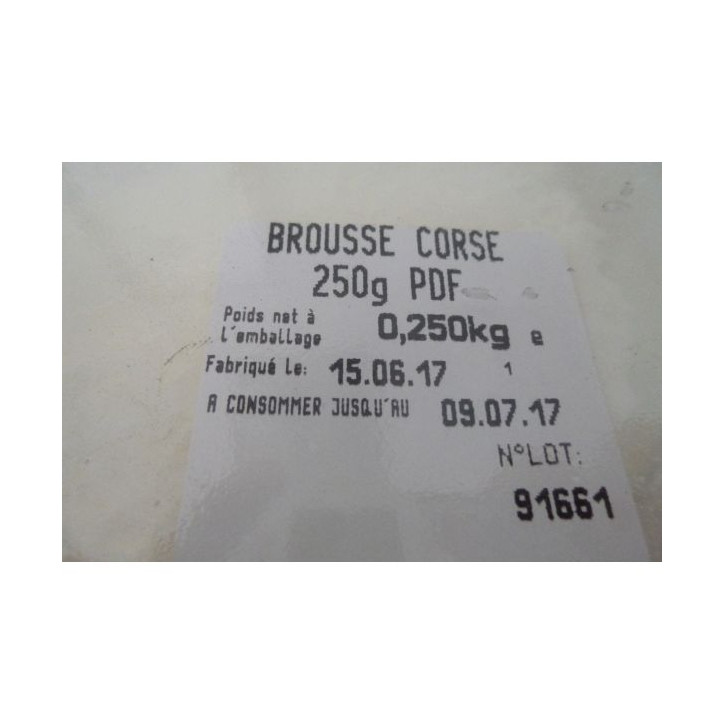 BROUSSE CORSE 250 GR