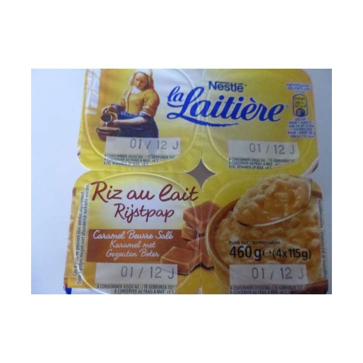 RIZ AU LAIT CARAMEL X 4