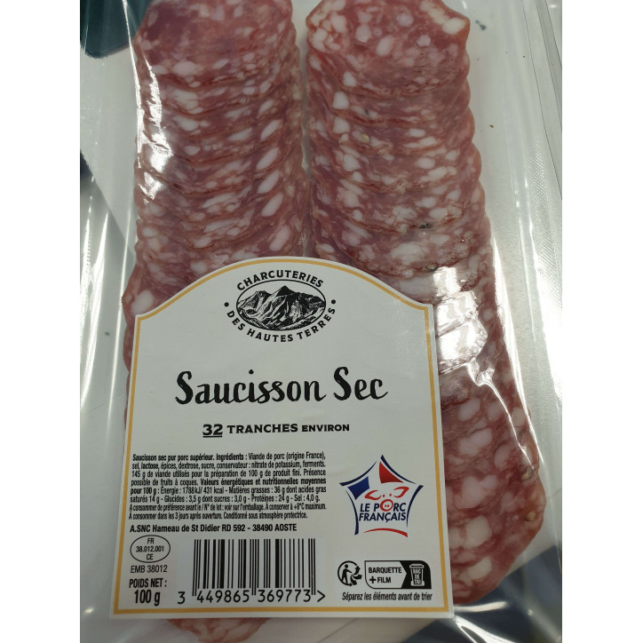 SAUCISSON CDHT 32T 100G