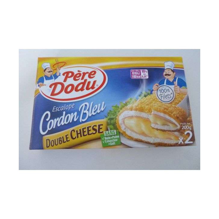 CORDON BLEU DOUBLE CHEESE 200GRS