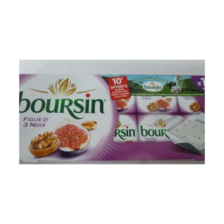 BOURSIN FIGUE ET NOIX 160G