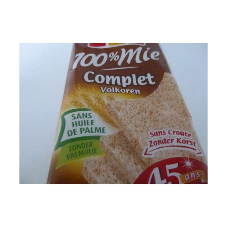 PAIN DE MIE COMPLET 500 GR