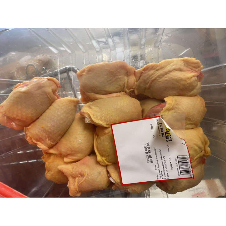 CUISSES DE POULET 2.5KG ENV