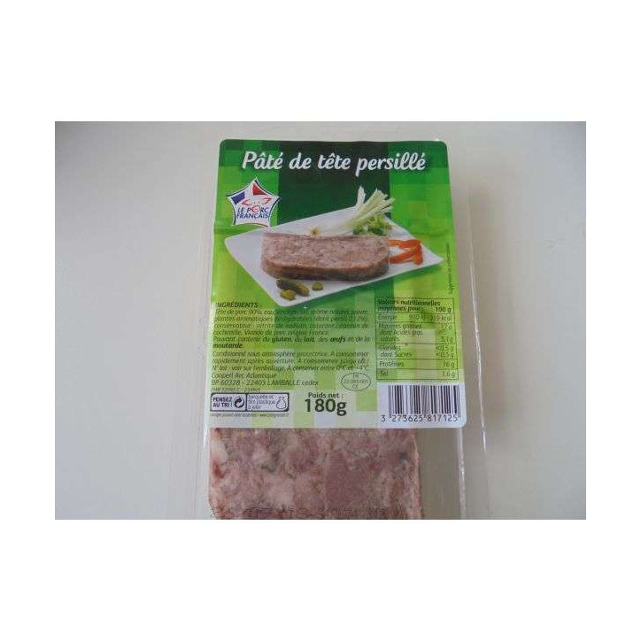 PATE DE TETE PERSILLE 180 GR