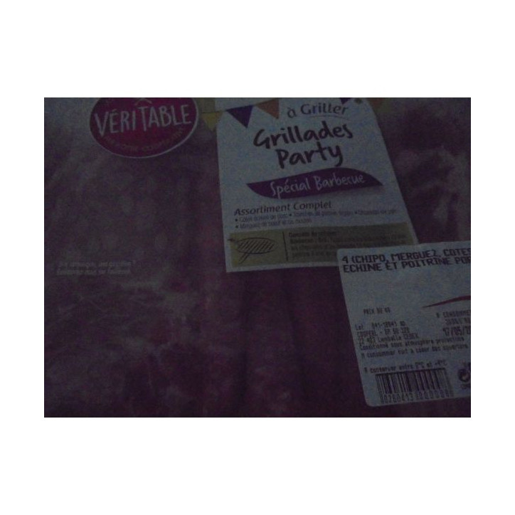 GRILLADE PARTY 1.5 KG ENV.