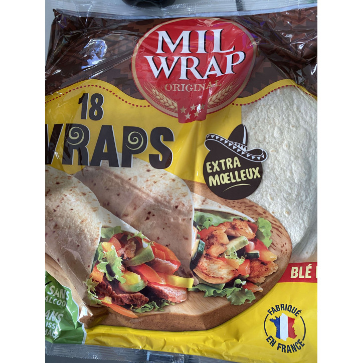 18 WRAPS EXTRA MOELLEUX 1620G