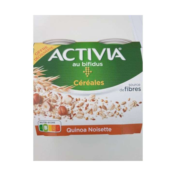 ACTIVIA CEREALES QUINOA NOISETTE 480GR