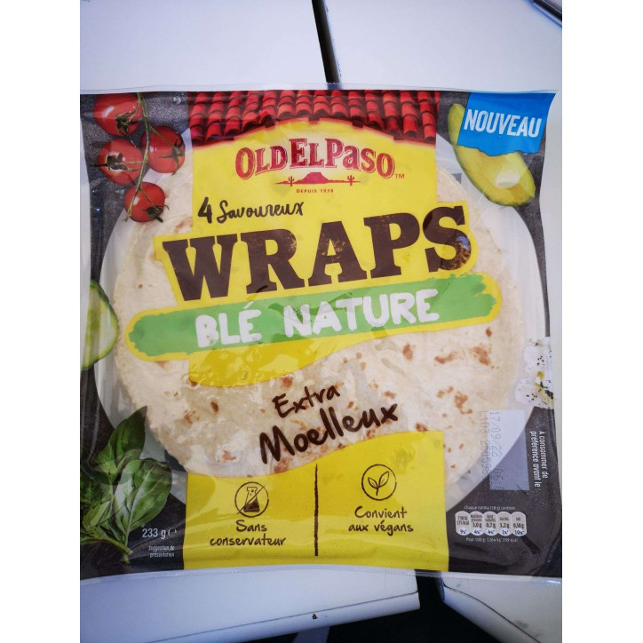 WRAPS OLD EL PASO 233 GRS 