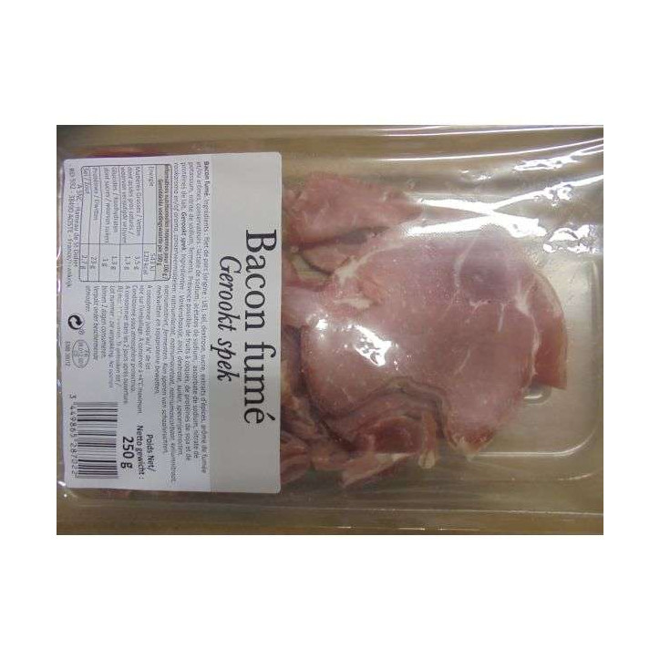 BACON FUMÉ 250G