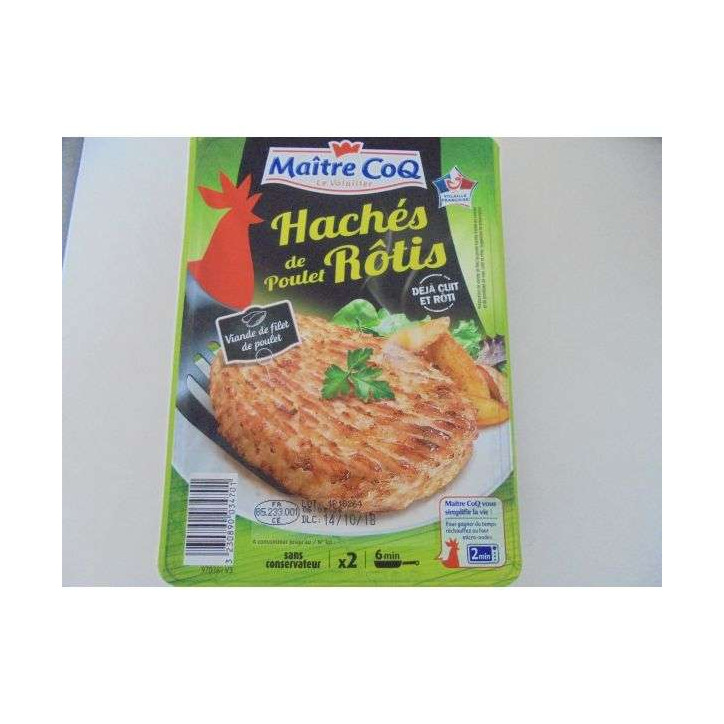 HACHÉS POULET ROTI 180 GRS 