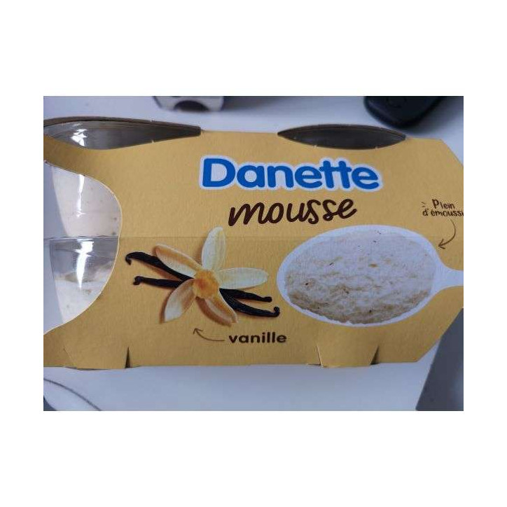 DANETTE MOUSSE VANILLE 240 GRS 
