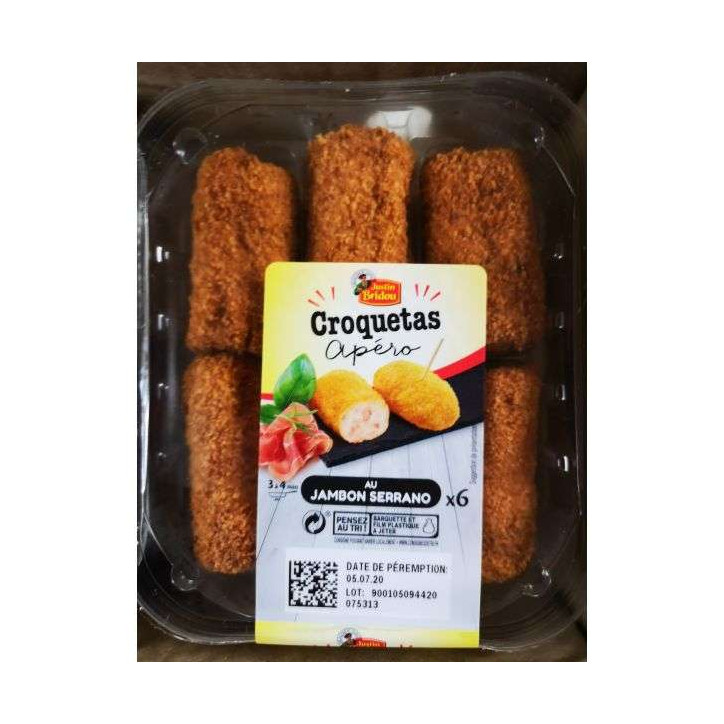 CROQUETAS SERRANO 180 GRS