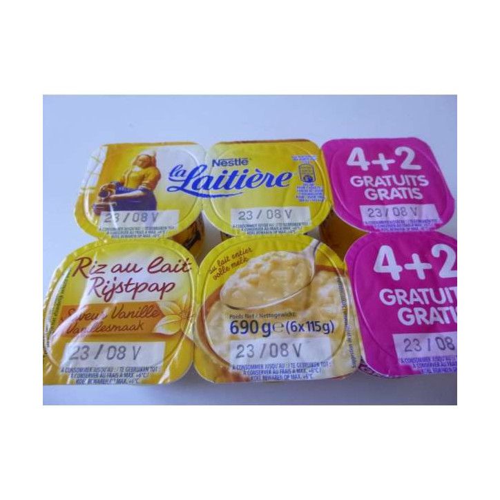 RIZ AU LAIT 4 + 2