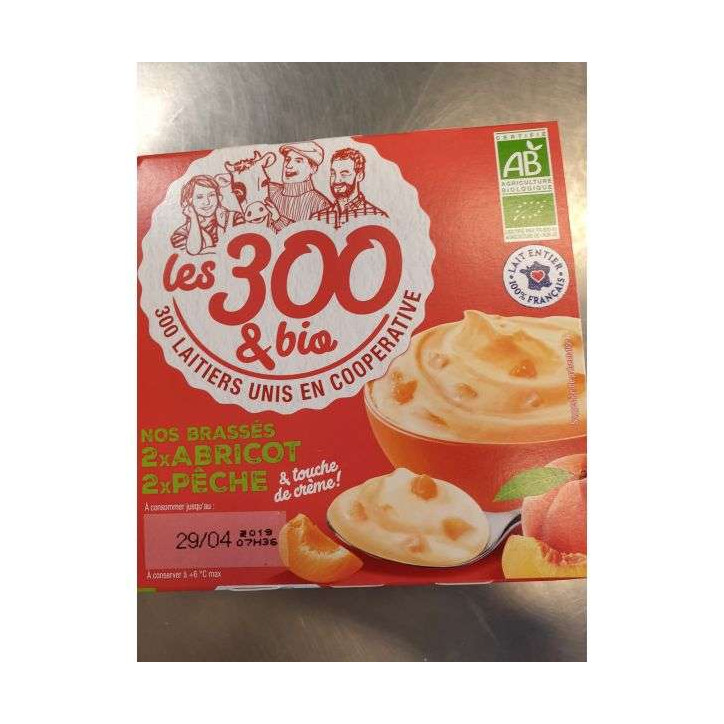 YAOURTS BRASSES ABRI/PECHE 500G
