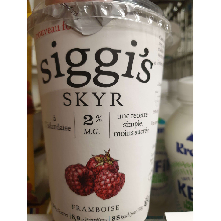 SIGGI'S SKYR FRAMBOISE 450G