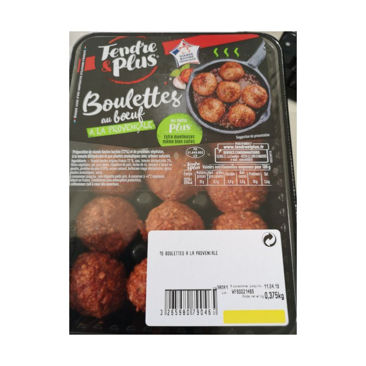 BOULETTES PROVENCALES 375GRS 