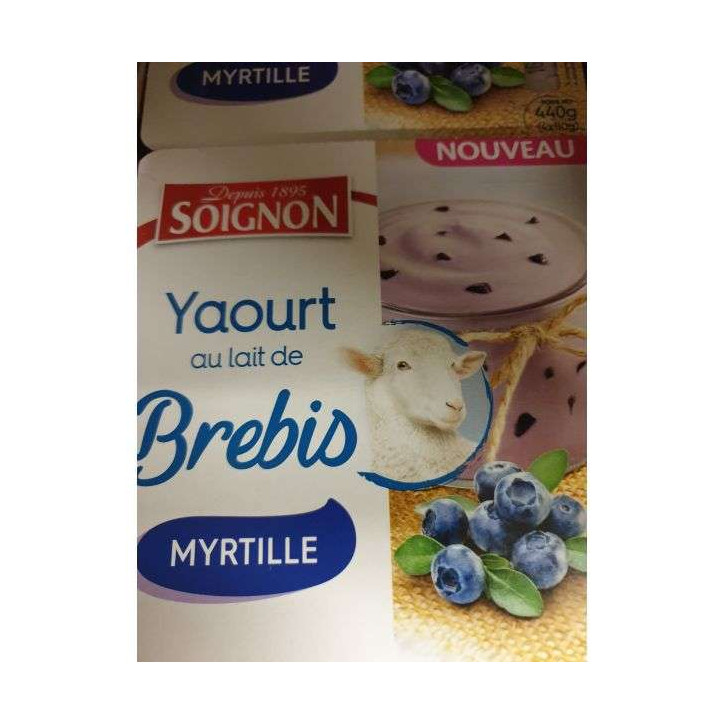 YAOURT BREBIS MYRTILLE 440G