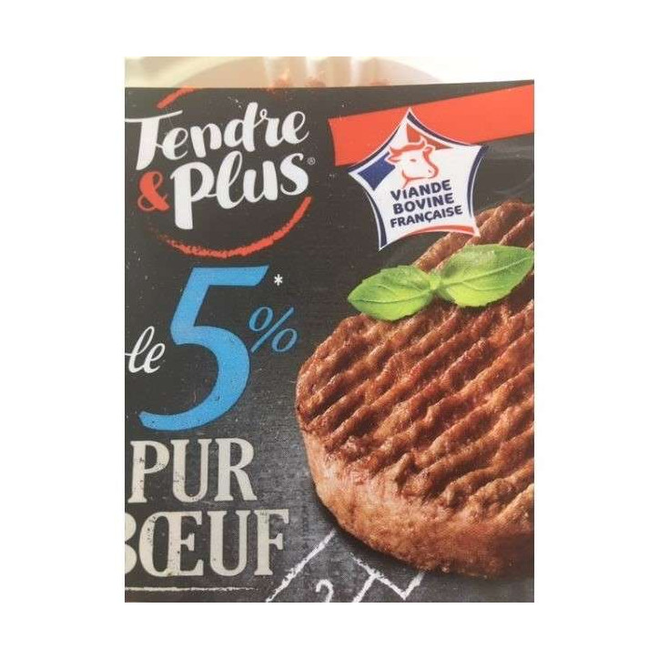 STEAKS HACHES 5% 250G