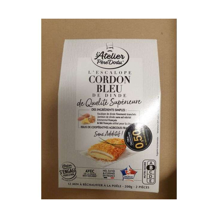 CORDON BLEU QUALITÉ SUP 200GRS