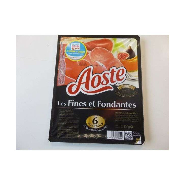 AOSTE FINES ET FONDANTES 6 TR 100G