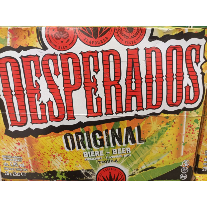 DESPERADOS 20 X 25 CL