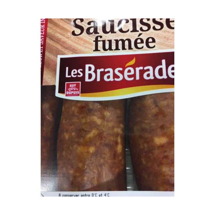 SAUCISSES FUMEES 320 GR
