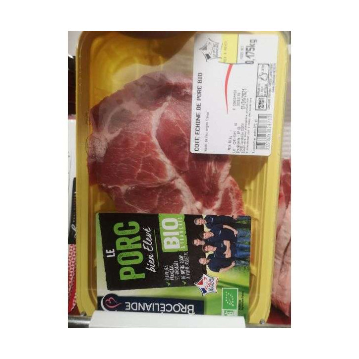 COTES ECHINES  BIO 175 GR 