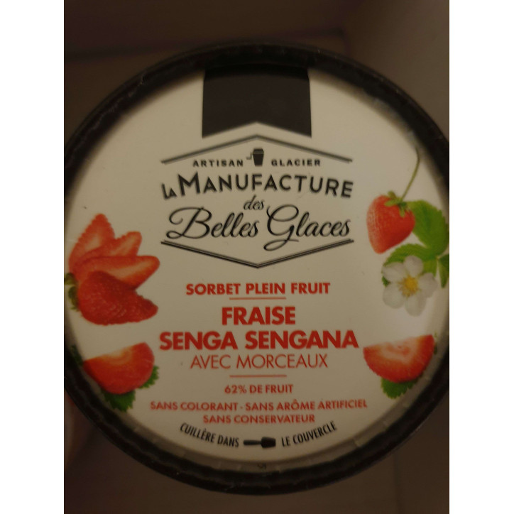 GLACE FRAISE 120ML