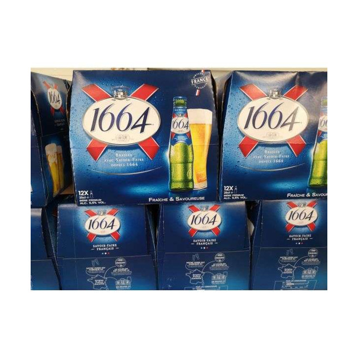 BIERE 1664  12 X 25 CL