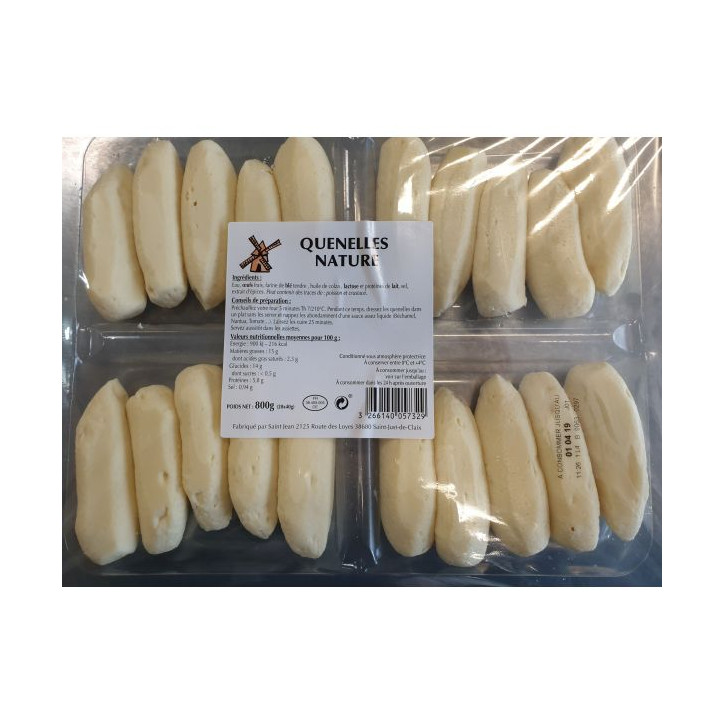 QUENELLES NATURE SAINT JEAN 800G