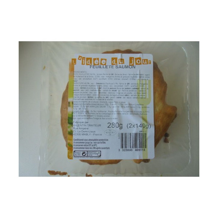 FEUILLETE SAUMON 280 GR